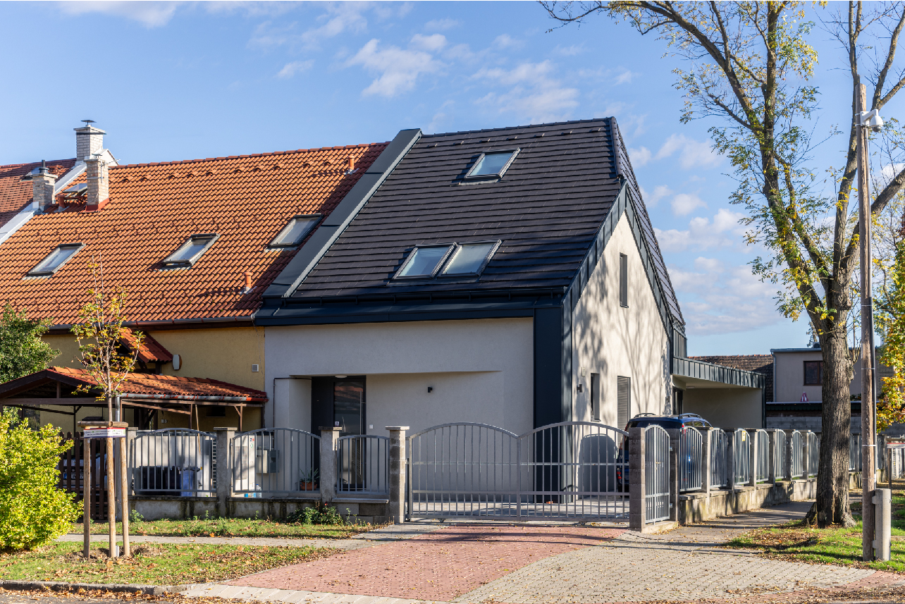 Bulcsu Tamás és Fortvingler Éva DLA - OTI telep sarokház, családiház, Budapest