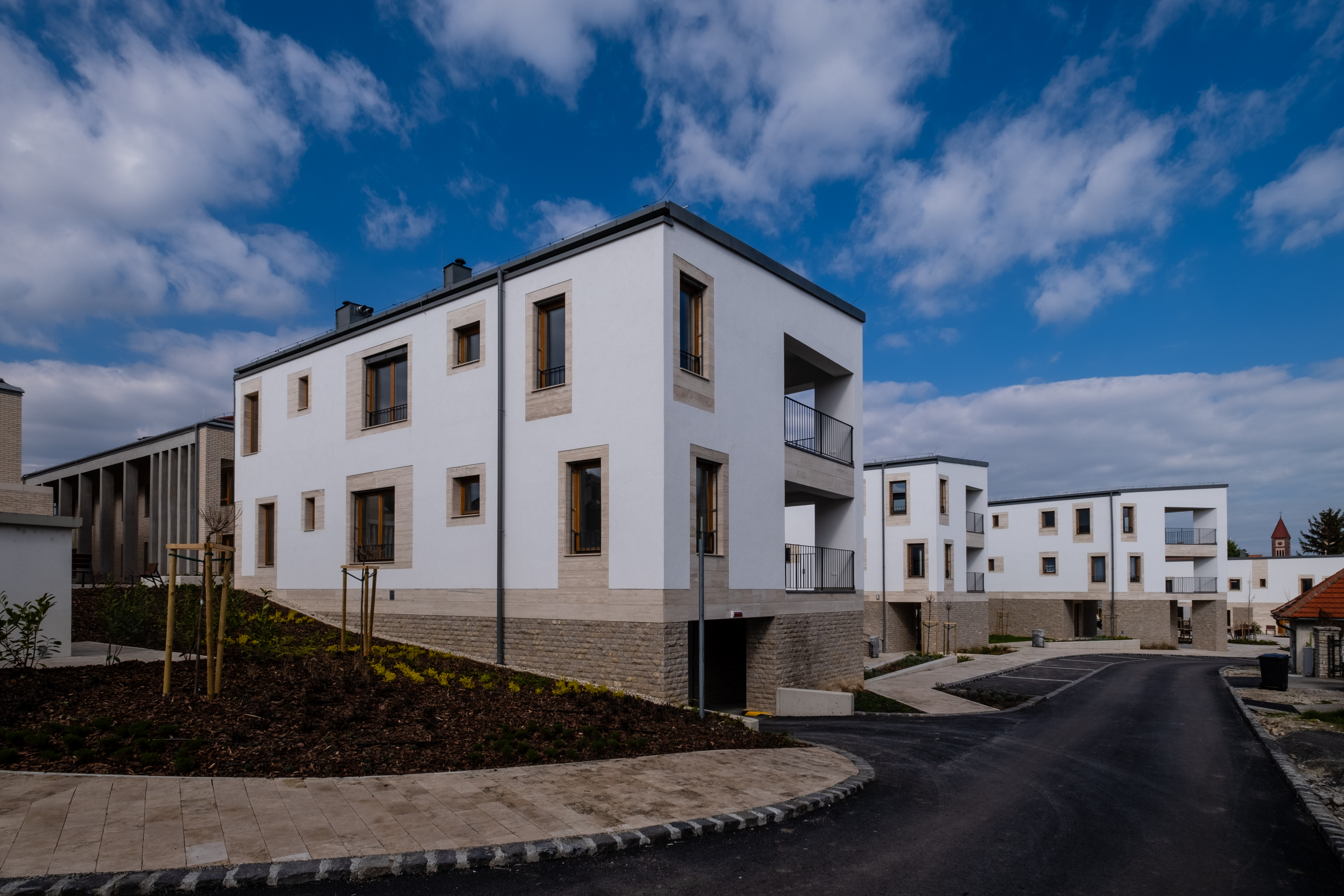 Varga Tamás DLA - Zöldváros kialakítása, Balatonfüred Ófalu